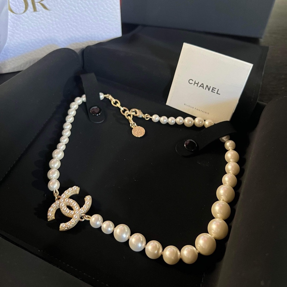 Chanel k necklace